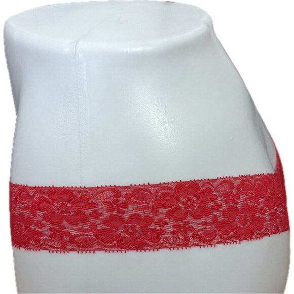 Honeydew Intimates S/M Assorted Fall Color Lace Waist Bow Thong Panties-Set of 5 - Picture 7 of 15